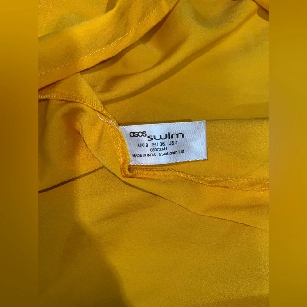 ASOS gold yellow